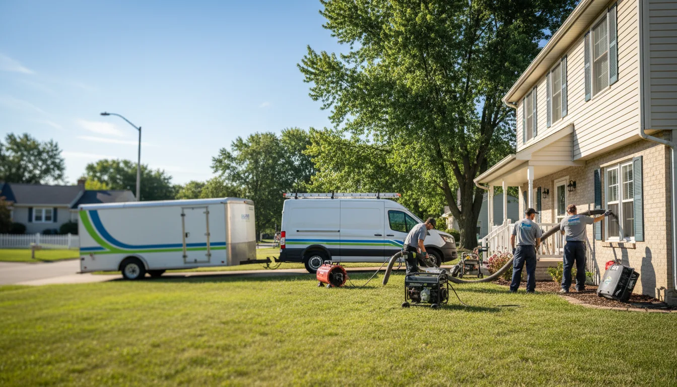 Flooded Basement Restoration And Cleanup With Repair in Solon Springs, WI near me